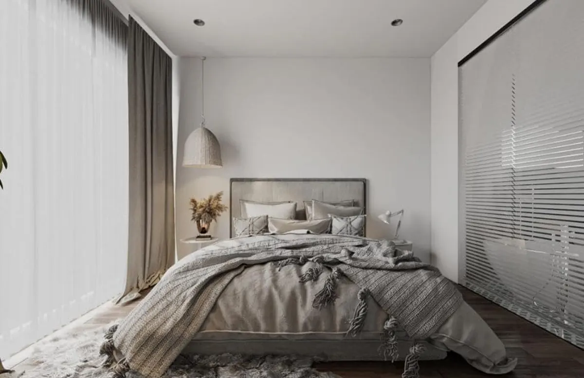 Nordic bedroom interior design