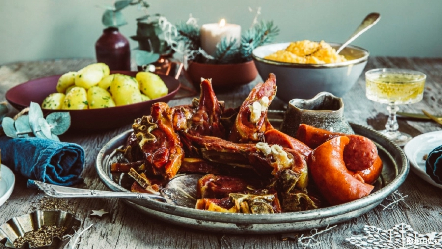 Christmas food in the Viking land