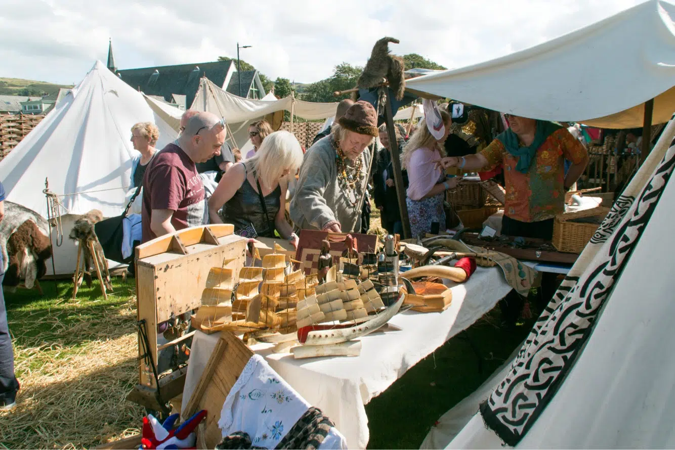 Largs Viking Festival England : Experience transforming into a unique Viking warrior in North Ayrshire