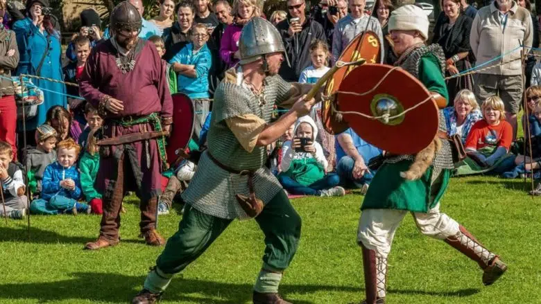 Largs Viking Festival England : Experience transforming into a unique Viking warrior in North Ayrshire