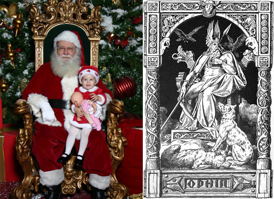 Santa is Odin