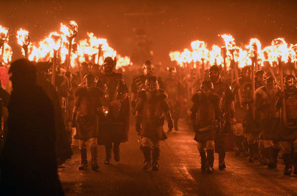Up Helly Aa was first held in 1881