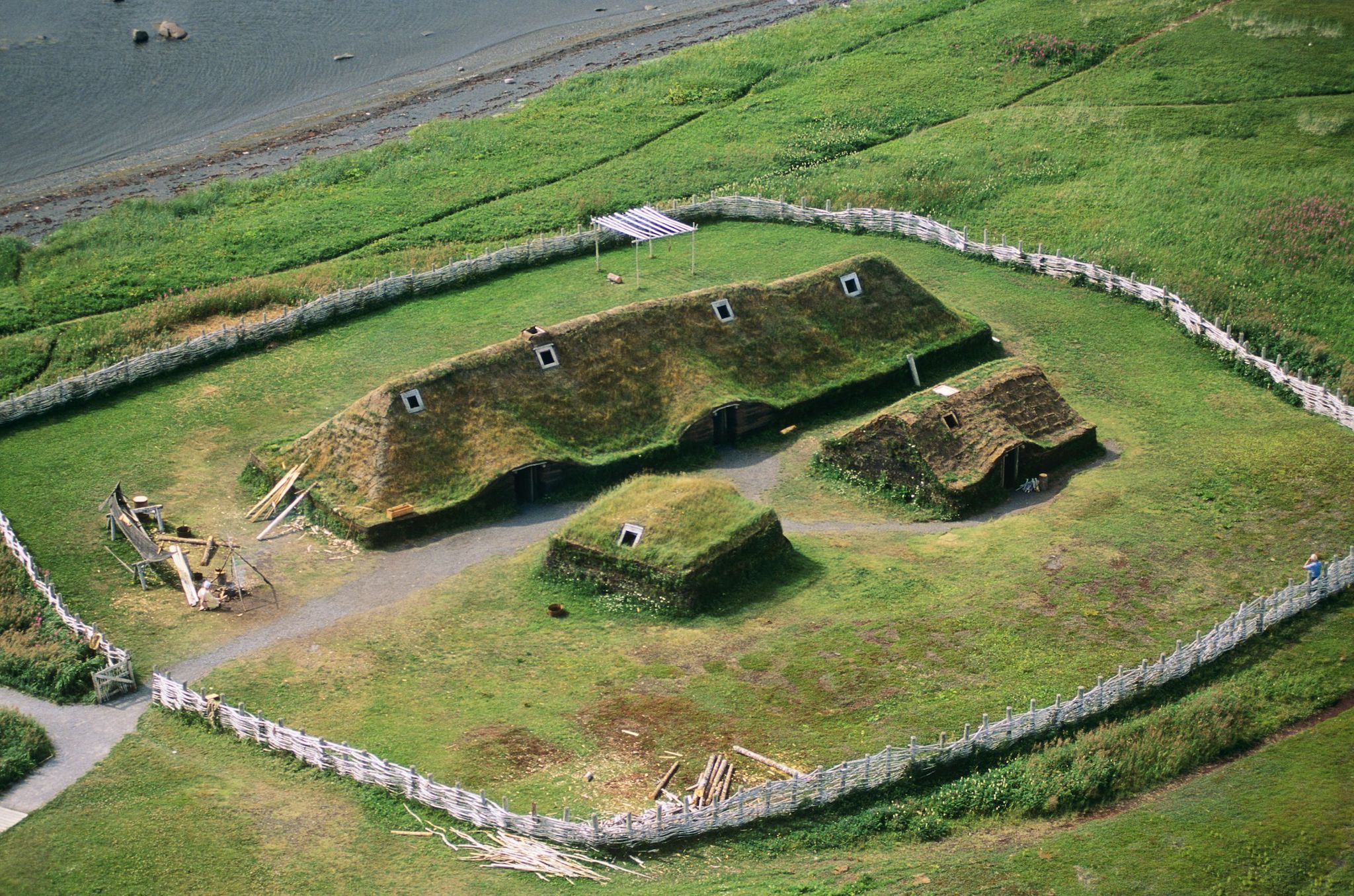 The Vikings explored the Americas nearly 500 years before Columbus