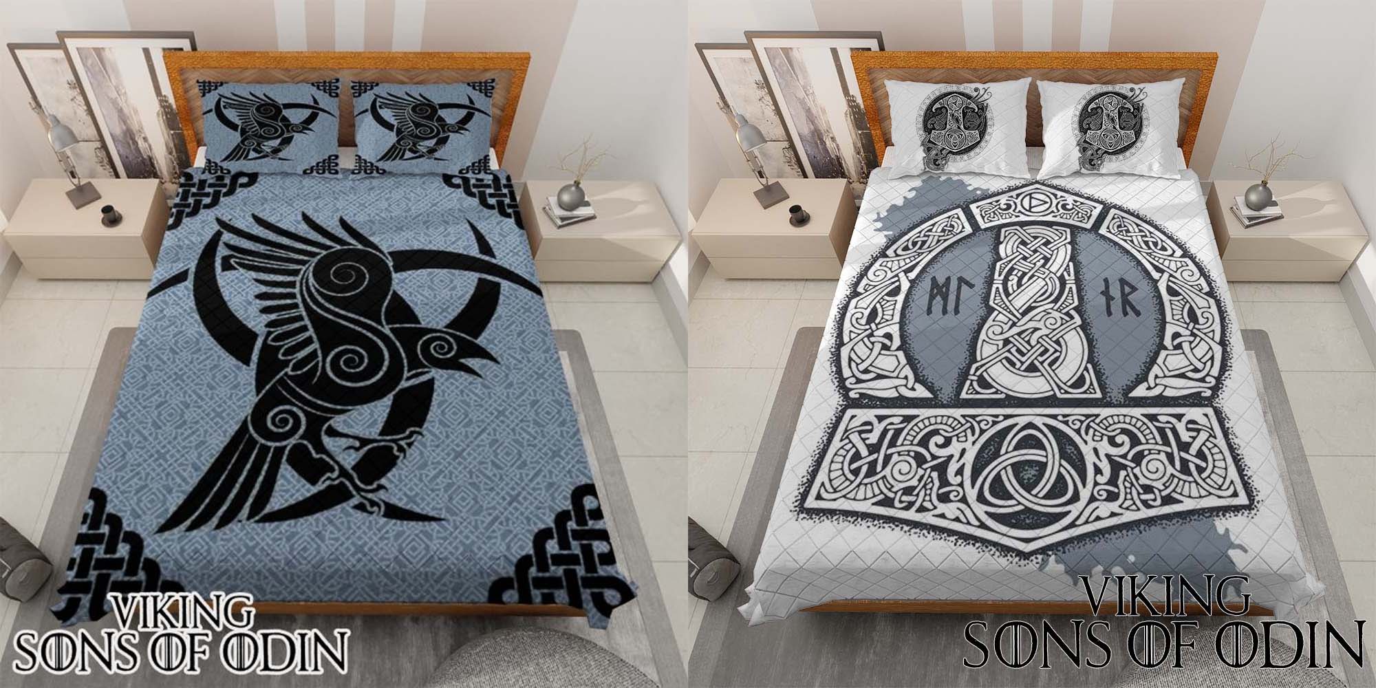 Not everyone knows how to choose cool Viking Bedding Set for the summer 2