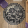 Viking Round Carpet Viking Warrior