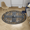 Viking Round Carpet Shield