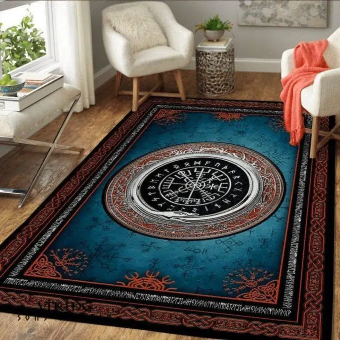 Viking Rug Vegvisir Living Room