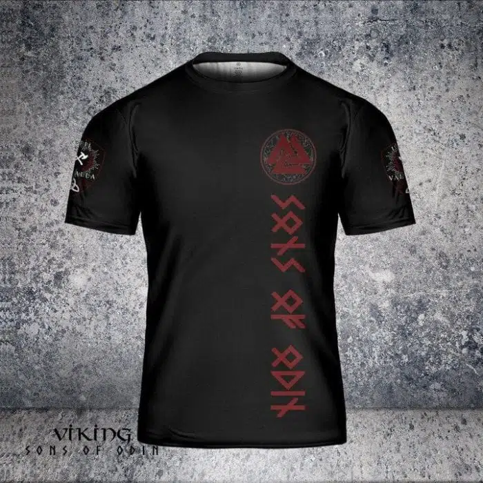 Viking shirt Sons Of Odin Valhalla