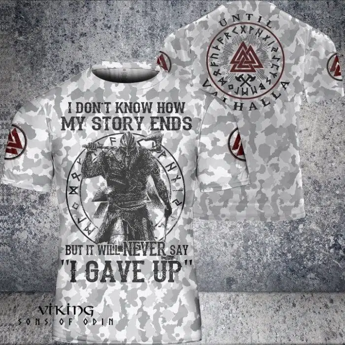 Viking Shirt 'I Gave Up'