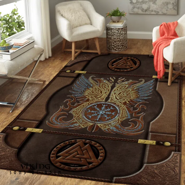 Viking Rug Raven