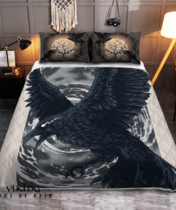 Viking Bedding Set Raven