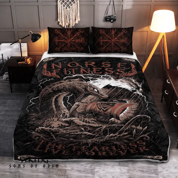 Viking Bedding Set Longship