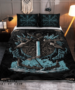 Viking Bedding Set Raven