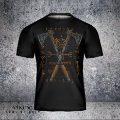 Viking Shirt Viking Age - Bearded Axes
