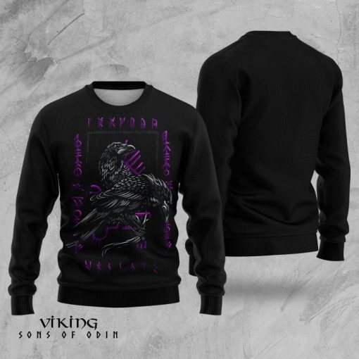 Viking Tshirt Viking Age - Huginn And Muninn - Odin's Ravens