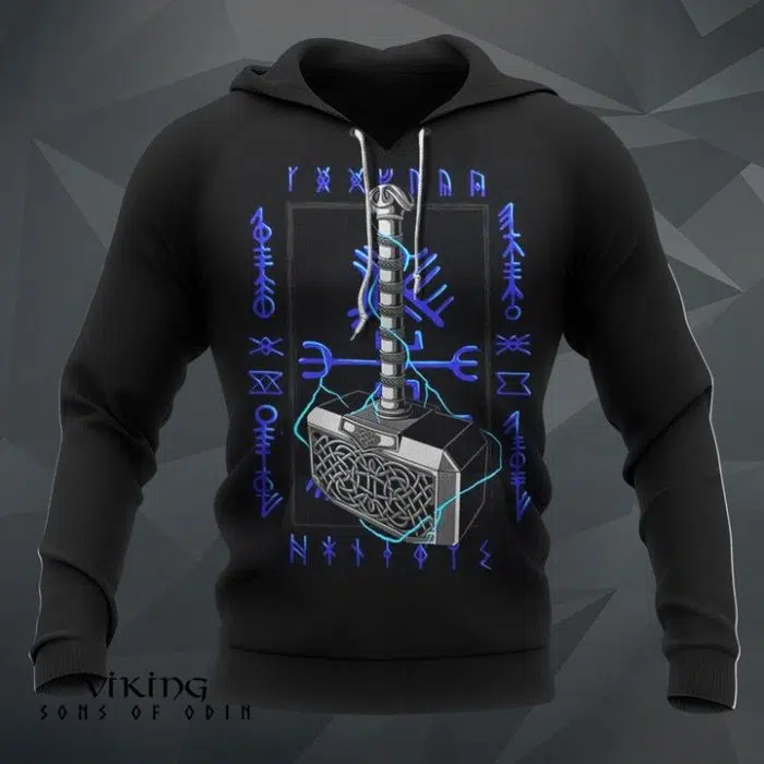 Viking Tshirt Thor Hammer