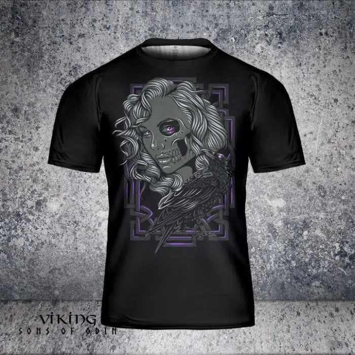 Viking Shirt Hel Goddess Of Death - Norse Mythology