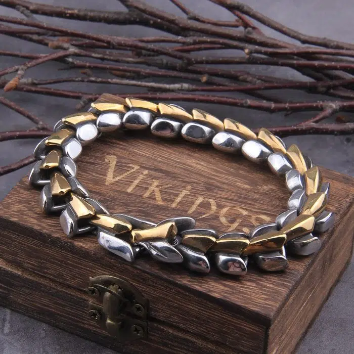 Viking Bracelet Ouroboros Vintage