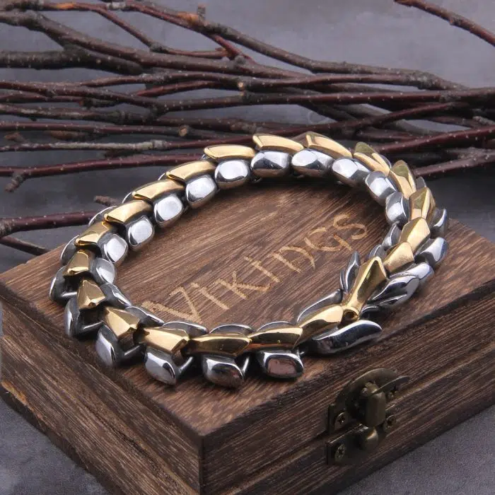 Viking Bracelet Ouroboros Vintage