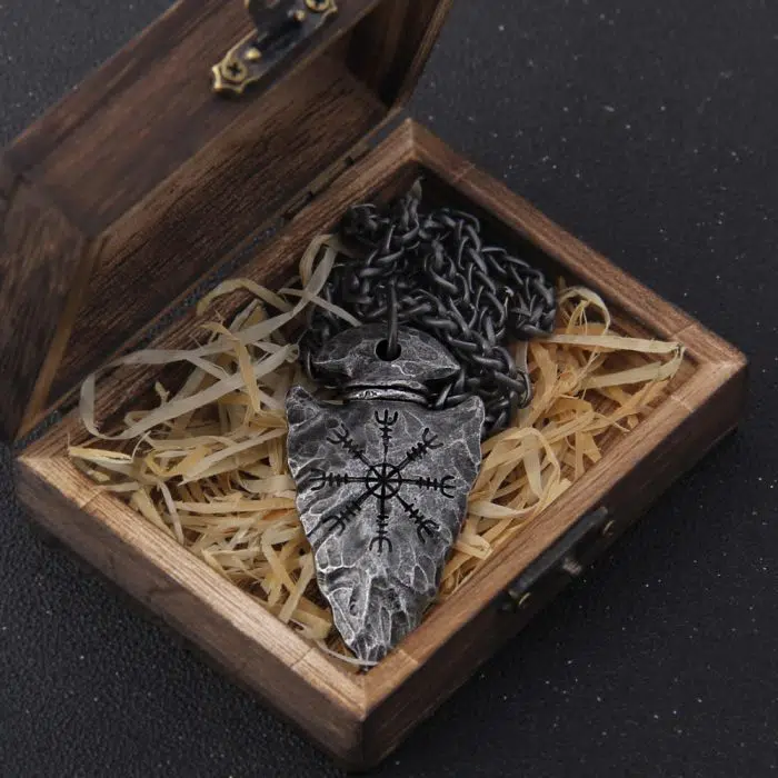 Viking Necklace Helm of Awe