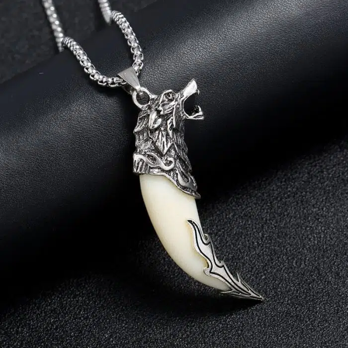 Viking Necklace Spike Retro Pendant