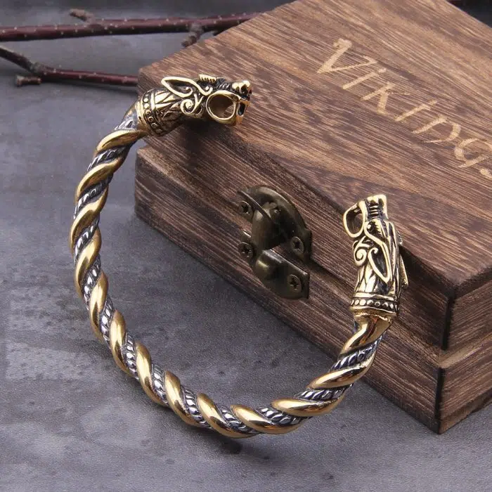 Viking Bracelet Norse Dragon