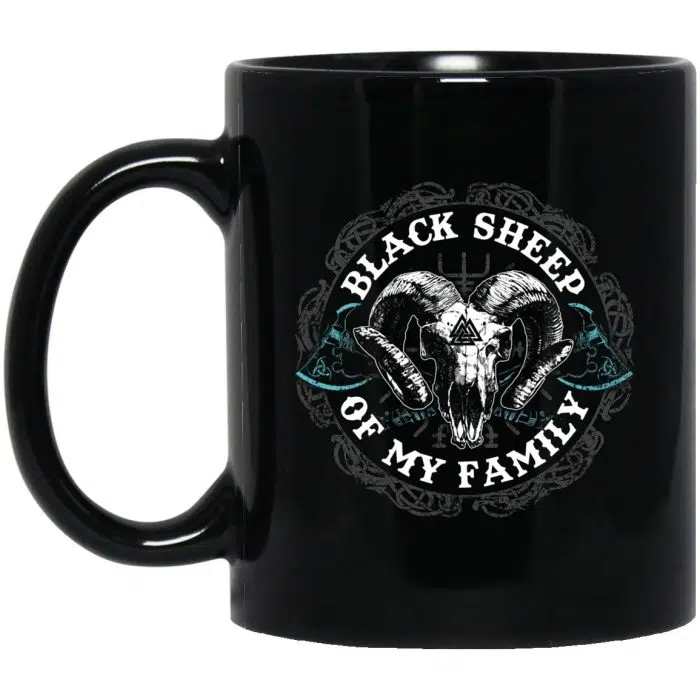 Viking Mug Black Sheep