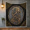 Viking Quilt Viking Fenrir And Rune