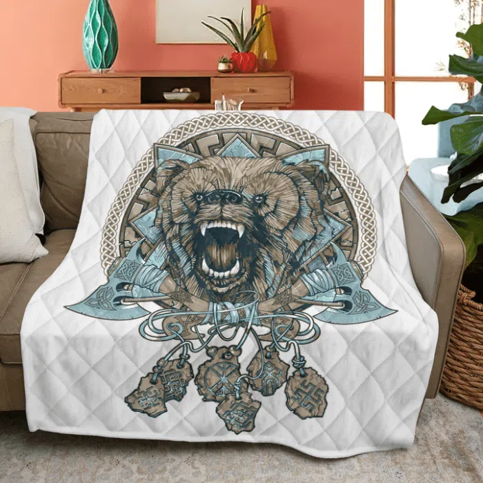 Viking Quilt Wolf Fenrir