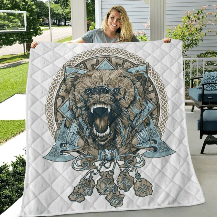 Viking Quilt Wolf Fenrir