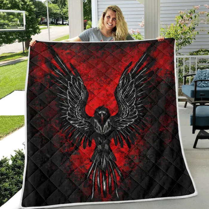 Viking Quilt Raven Viking