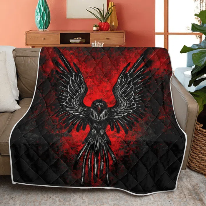 Viking Quilt Raven Viking