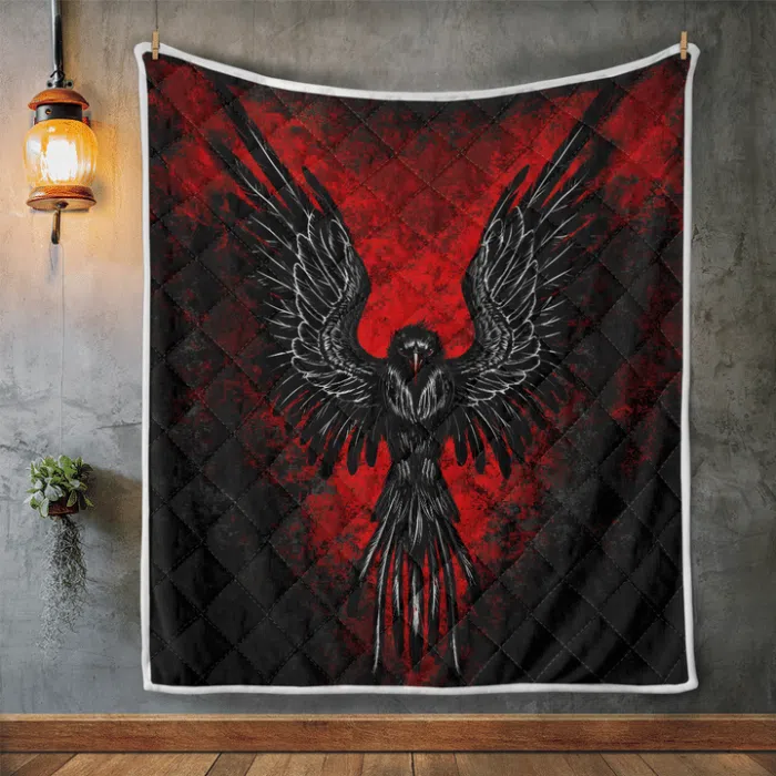 Viking Quilt Raven Viking