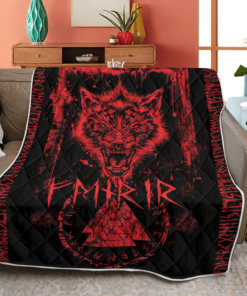 Viking Quilt Fenrir in Runes