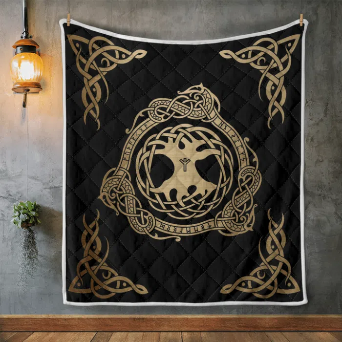 Viking Quilt Yggdrasil