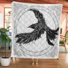 Viking Quilt Raven