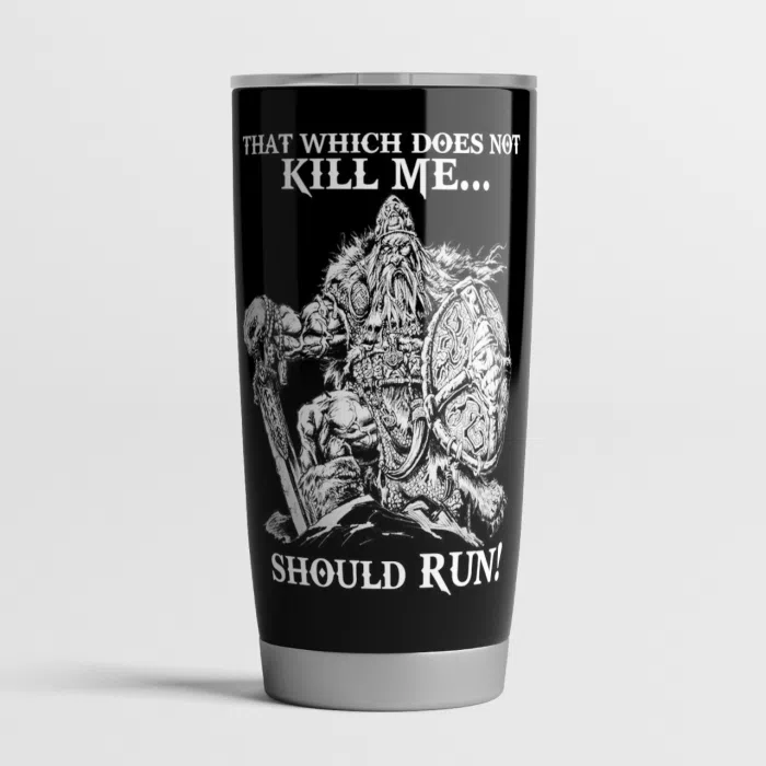 Viking Tumbler Valhalla Live Forever Viking