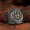 Viking Ring Warrior Bear Claw