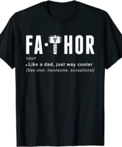 Viking Shirt Fa-Thor TShirt Happy Fathers Day Shirt Gift