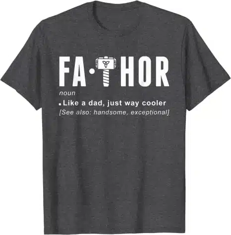 Viking Shirt Fa-Thor TShirt Happy Fathers Day Shirt Gift