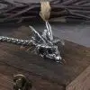 Viking Necklace Dragon Pendant