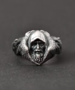 Viking Ring Odin Raven