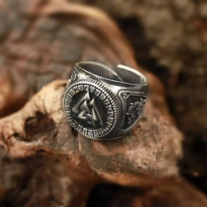 Viking Ring Viking Odin Alloy Ring Nordic