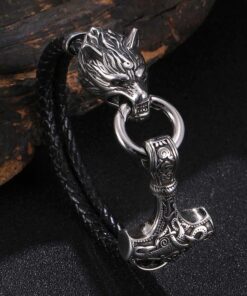 Viking Necklace Amulet Thor Hammer