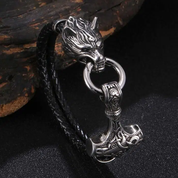 Viking Necklace Amulet Thor Hammer