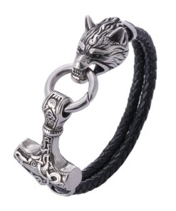 Viking Necklace Amulet Thor Hammer
