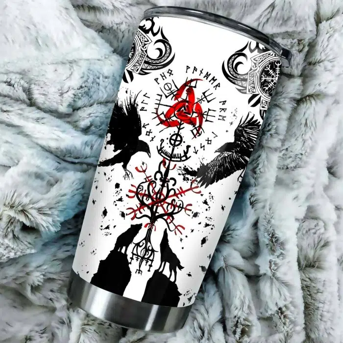 Viking Tumbler Raven Tree Of Life