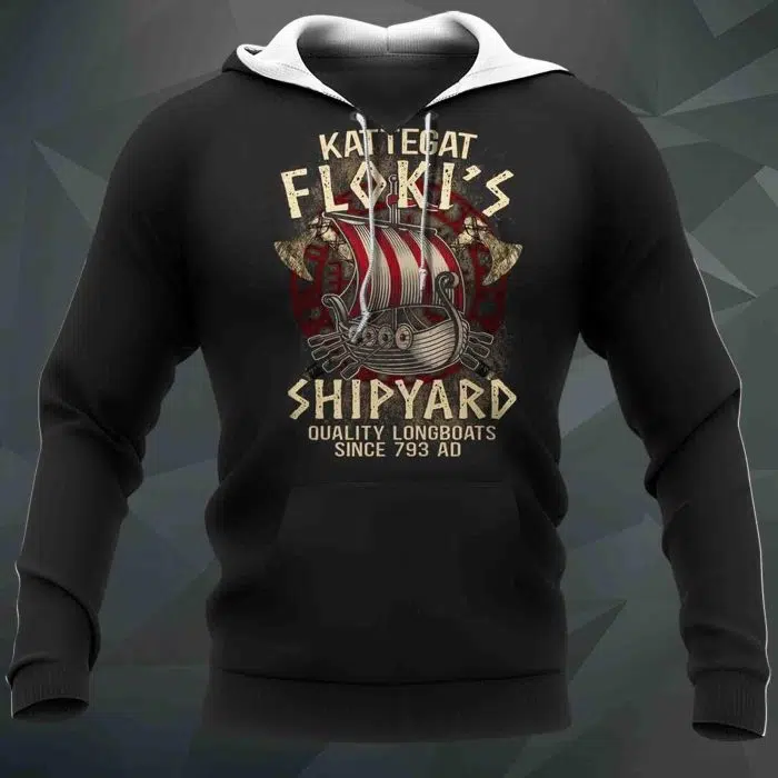 Viking Hoodie Floki's Shipyard