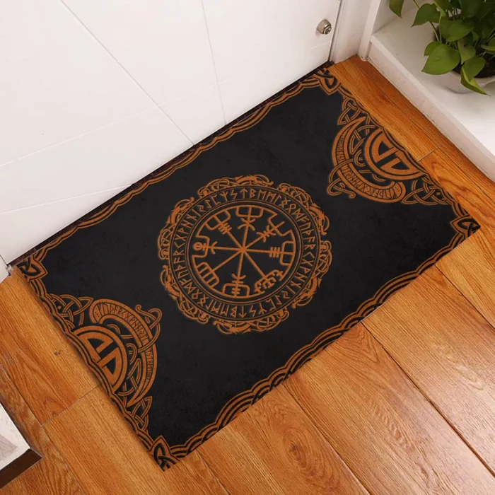 Viking Doormat Symbol Vegvisir