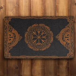 Viking Doormat Symbol Vegvisir
